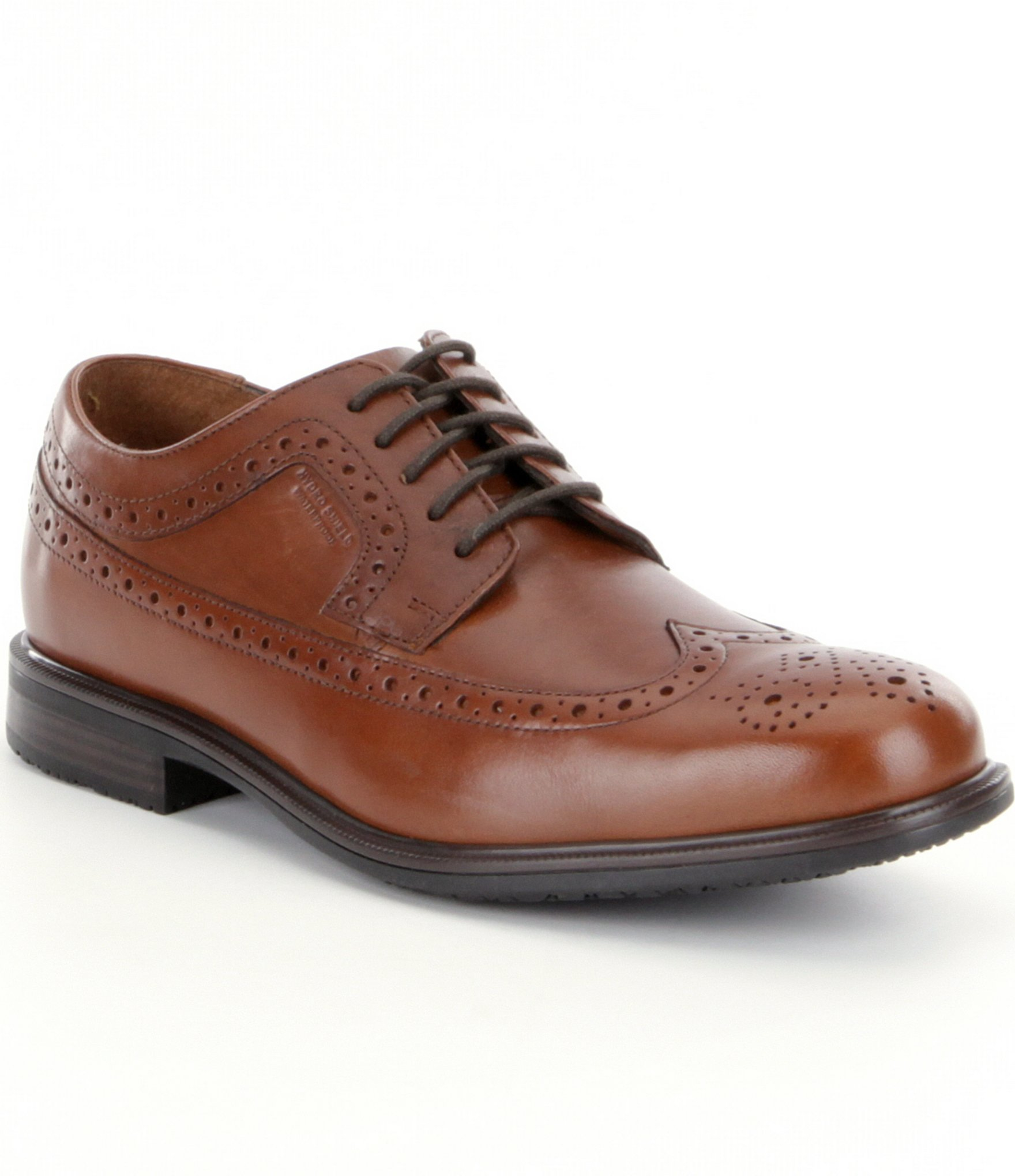 rockport brown dress shoes